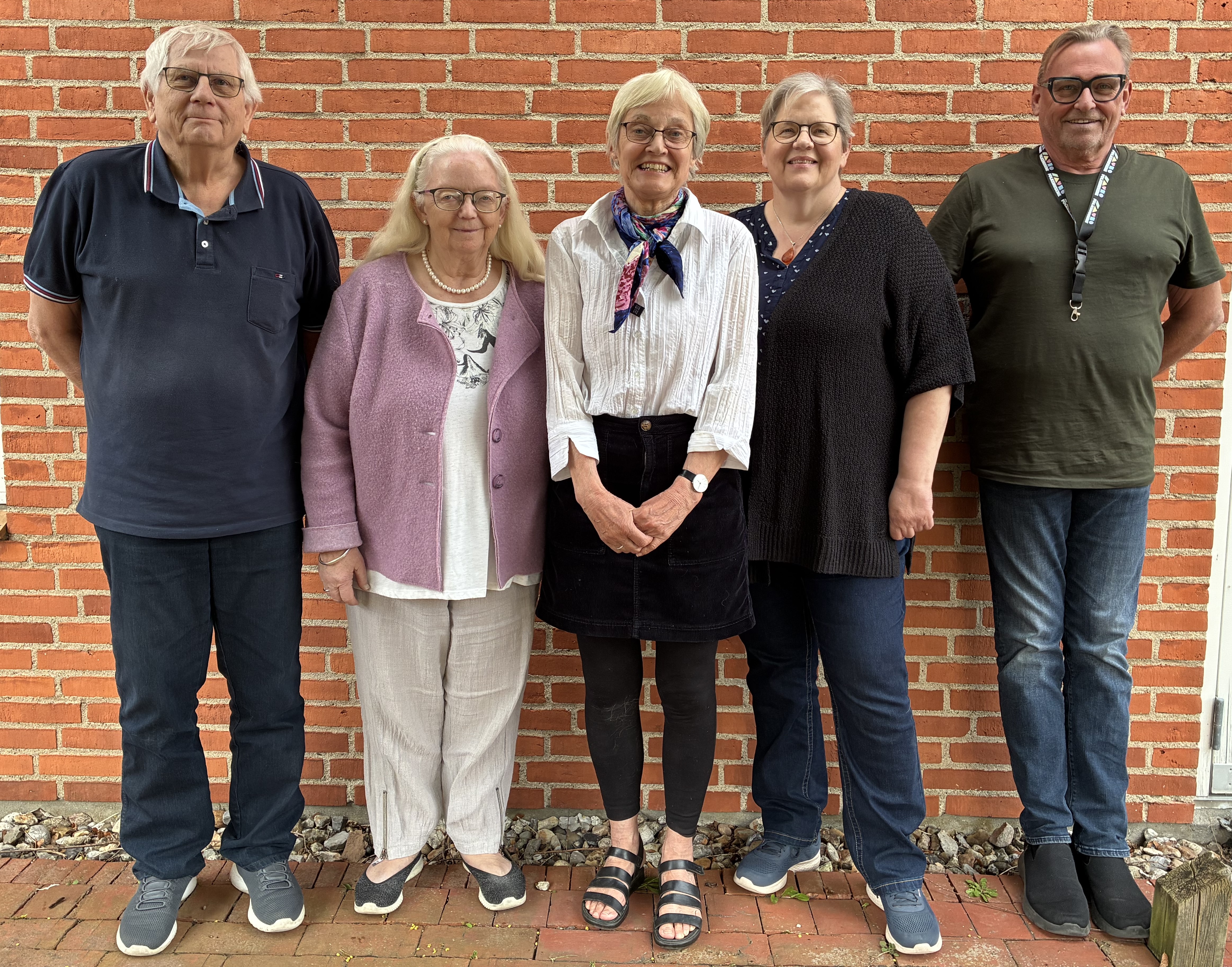Projektgruppen i Folkehuset Vejlby